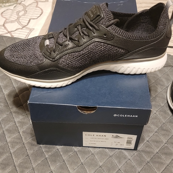 Cole Hane black optic shoes, size 12 - Picture 5 of 7